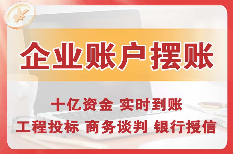 宜城企业账户摆账